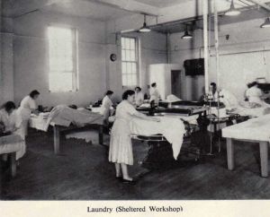 Laundry, (sheltered workshop)