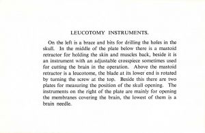 Leucotomy Instruments