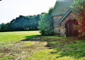 The chapel in graveyard