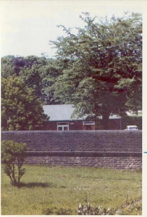 June 1973 - Photo from East Side Male Residence towards social club. 