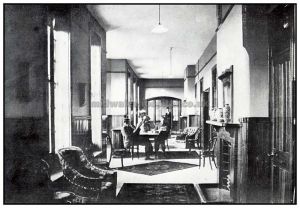 Male infirmary day room, 1903