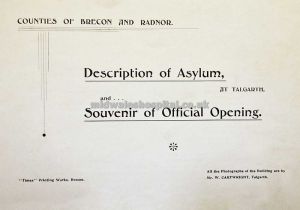 Page 01, Description of asylum