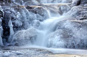 The Waterfall just off  theHospital road.