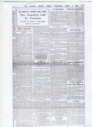 Brecon Times 1917