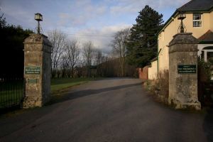 Mid Wales Hospital - Entrance