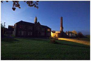 The Old Asylum By Moonlight. May 2009