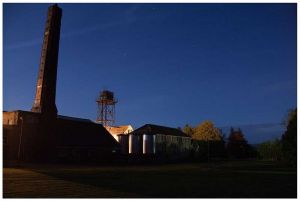 The Old Asylum By Moonlight. May 2009