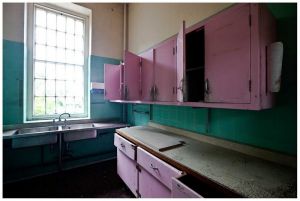 Talgarth Pink Kitchen